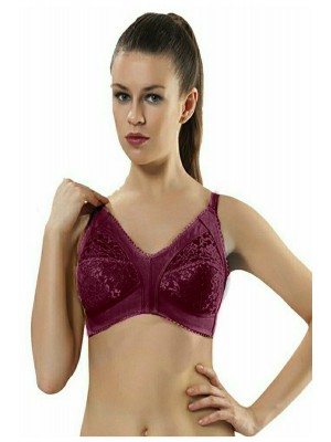 Sistina 503Brd Dantelli Toparlayıcı Sütyen Bordo