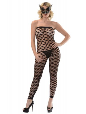 Sistina 1017 Straplez Vücut Çorabı Kırmızı