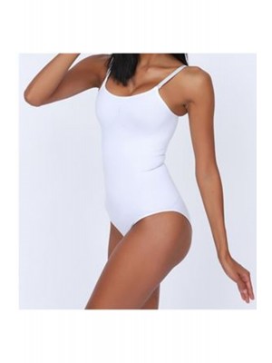 Sistina 755B Çıtçıtlı Dikişsiz Korse Beyaz