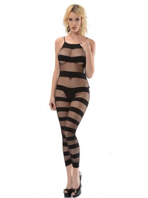 Sistina 1020 Fileli Vücut Çorabı Siyah