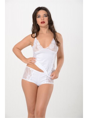 Sistina 3018B Atlet Külot Takım Beyaz