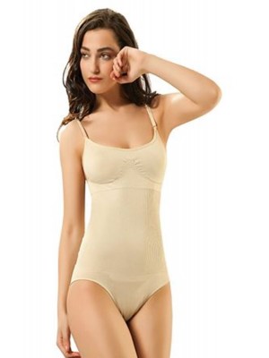 Sistina 755T Çıtçıtlı Dikişsiz Korse Ten