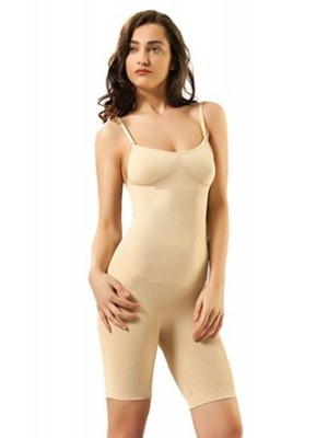 Sistina 750T Paçalı Dikişsiz Boy Korse Ten