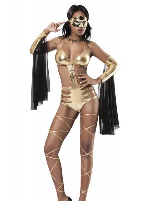 Sistina 460 Lame Fantazi Gecelik Sarı