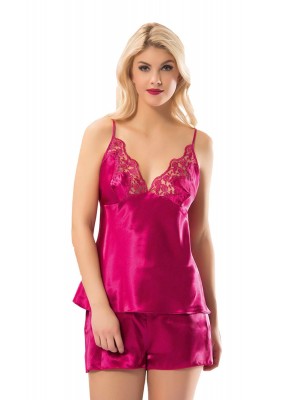 Sistina 297 Saten İkili Takım Fuşya