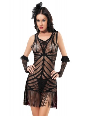 Sistin 627 Fantezi Gecelik Siyah