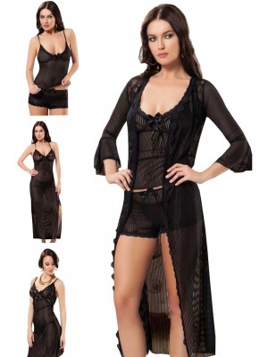 Sistina 1480 Çeyizlik 5' Li Takım Siyah