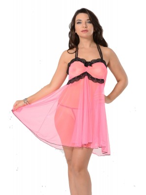 Sistina 662 Fantazi Gecelik Fuşya