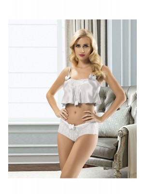 Sistina 333B Fantazi Gecelik Beyaz