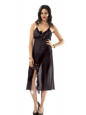 Sistina 209 Fantazi Gecelik Siyah