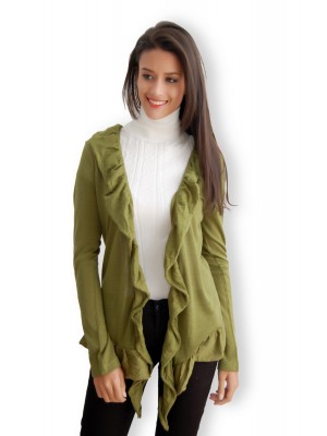 YEŞİL ÖNÜ BÜZGÜLÜ HIRKA