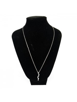 ŞİMŞEK MODEL SWAROVSKI TAŞLI BAYAN KOLYE