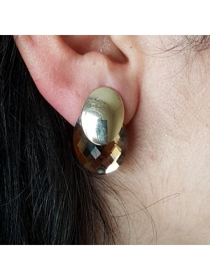 PARLAK KAHVE ÖZEL BAYAN KÜPE 2015 MODEL