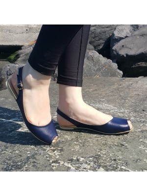 LİLYA Lacivert Sandalet