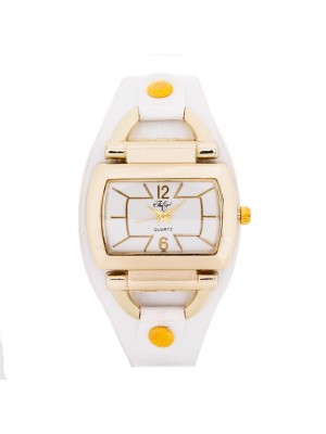 DERİ BEYAZ 2015 MODEL BAYAN KOL SAATİ