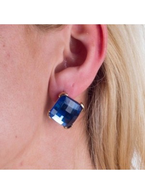 RENKLİ AMETİS TAŞ BAYAN KÜPELER