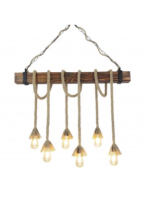 LambaDekor Kütük Halat-1 Avize