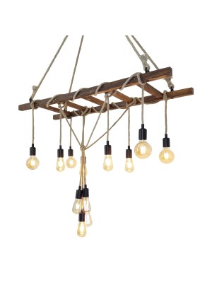 LambaDekor Merdiven Halat Avize