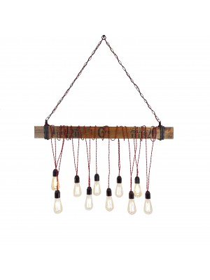 LambaDekor Kütük Cafe-1 Avize