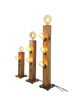 LambaDekor Kütük Lambader 3lü Takım