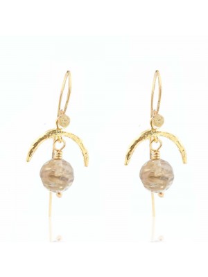 Maat antik mısır küpe