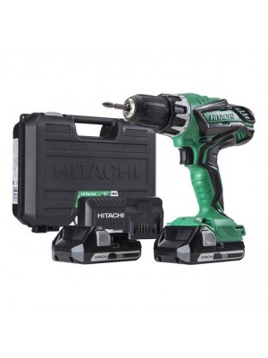 Hitachi DV18DJL 18Volt/1.5Ah Li-ion Çift Akülü Profesyonel Darbeli Matkap