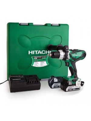 Hitachi DV18DSDL 18Volt/5.0Ah Li-ion Çift Akülü Profesyonel Darbeli Matkap