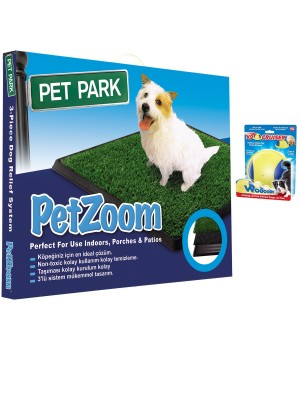 Petzoom Pet Park Tuvalet ve Petzoom Köpek Oyun Topu Hediye