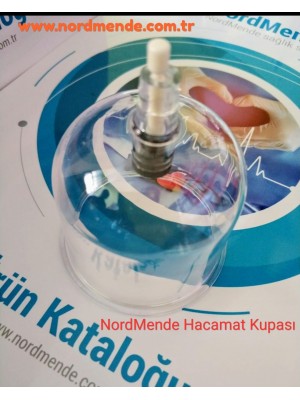 Siyah inci Gold hacamat kupası